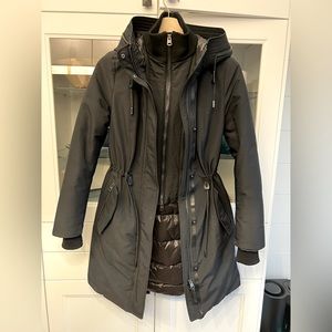 Mackage Villa Black Winter Down Parka With Hood Small